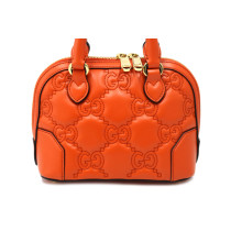 Gucci Mini Pelle Matelasse Arancio