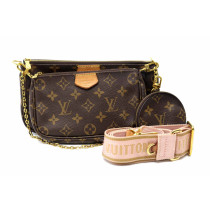 Louis Vuitton Multipochette Rose Clair Monogram