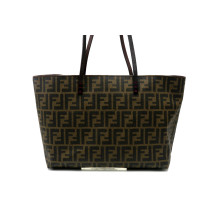 Fendi Roll Bag Zucca Marrone