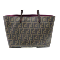 Fendi Roll Bag Zucca Marrone