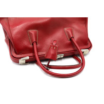 Prada Bauletto Vintage Pelle Rossa