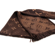 Louis Vuitton Sciarpa Lana Marrone