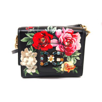 Dolce & Gabbana Tracolla Pelle Nera