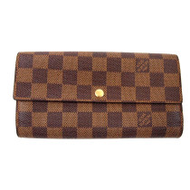 Louis Vuitton Sarah Portafoglio Damier Ebene