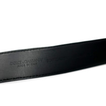 Dolce & Gabbana Cintura Pelle Nera