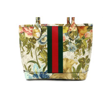 Gucci Shopping Flora Multicolor Canvas