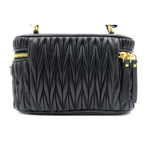 Miu Miu Vanity Gauffre Pelle Nera