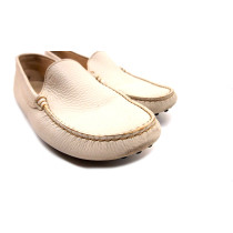 Tod's Mocassini Pelle Bianca