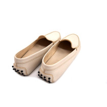 Tod's Mocassini Pelle Bianca