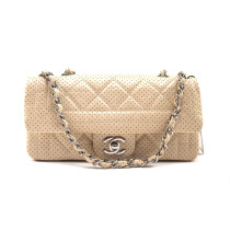 Chanel Perforated Pelle Avorio