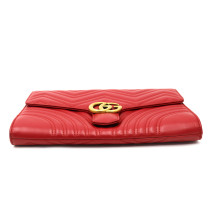 Gucci Pochette Marmont Pelle Rossa