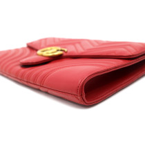 Gucci Pochette Marmont Pelle Rossa