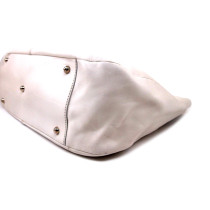 Tod's Weißer Leder-Shopper