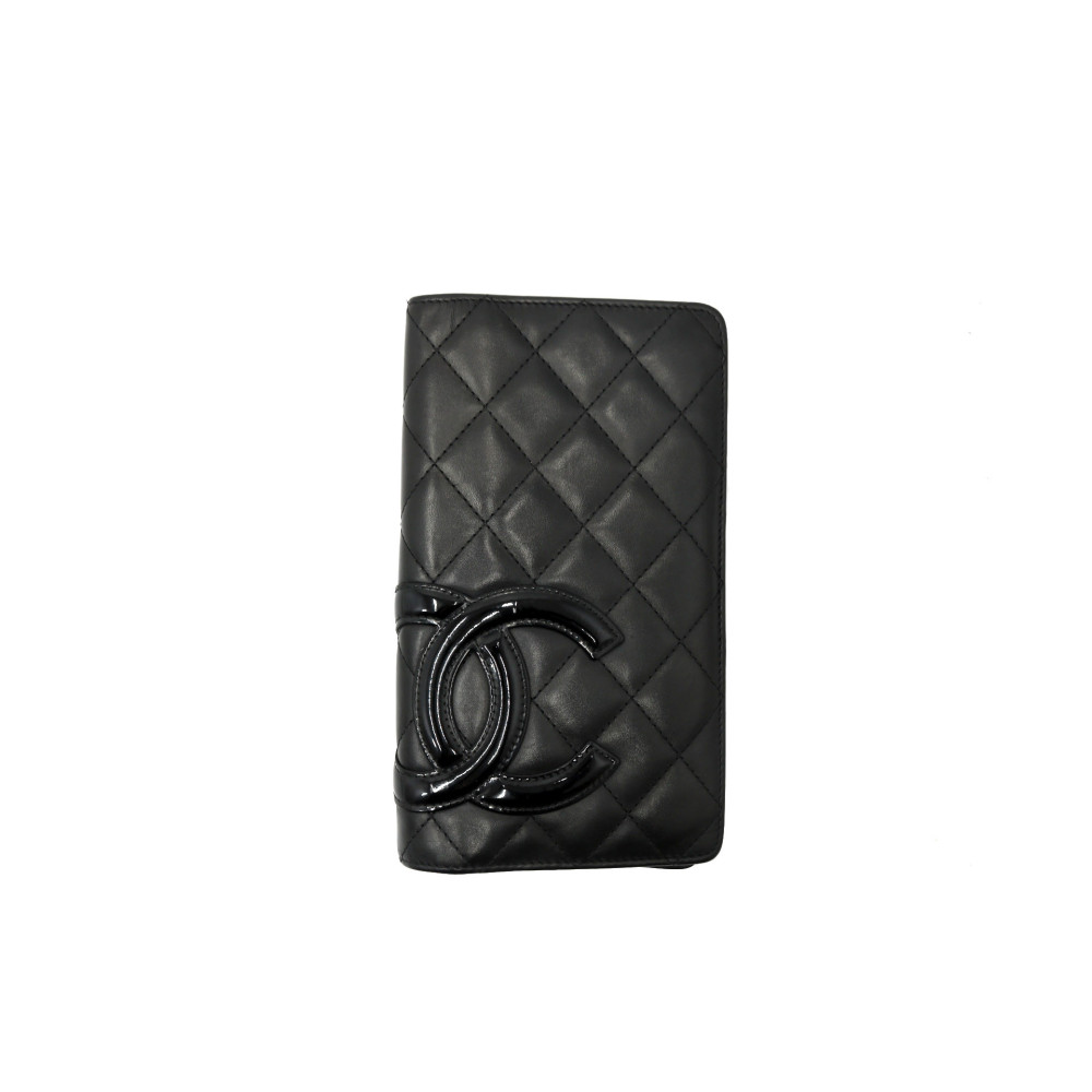 Chanel Portafoglio Pelle Nera