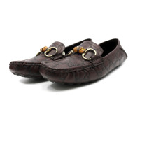 Gucci Mocassino Pelle Guccissima Marrone