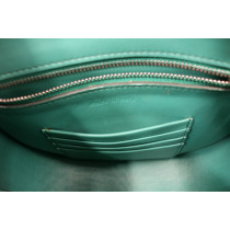 Celine Tracolla Pelle Verde Acqua