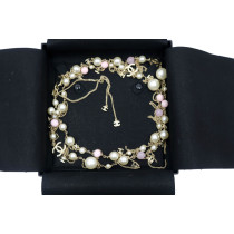 Chanel Collana Metallo e Perle