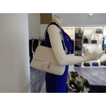 Fendi Mama Canvas Zucchino Bianco