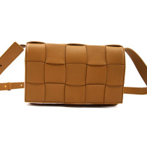 Bottega Veneta Cassette Pelle Caramel