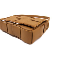 Bottega Veneta Cassette Pelle Caramel