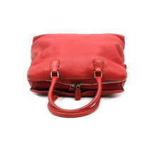 Fendi Bauletto Selleria Pelle Rossa