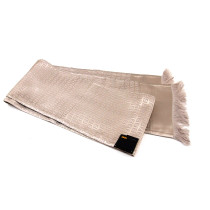 Fendi Sciarpa Seta Avorio