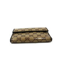Gucci Portafoglio Crystal GG Beige