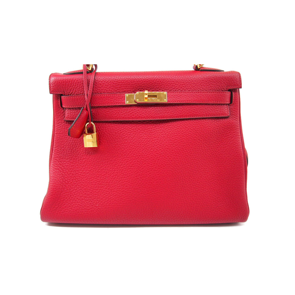 Hermes Kelly Pelle Rosso Cardinale