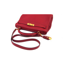 Hermes Kelly Pelle Rosso Cardinale