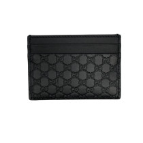 Gucci Portacarte Pelle Microguccissima Nera