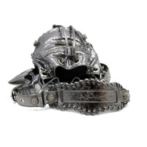 Balenciaga Secchiello Le Cagole Pelle Silver e Strass