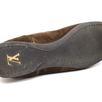 Louis Vuitton Sneakers Camoscio Marrone