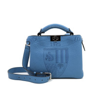 Fendi Peekaboo Pelle Azzurra