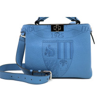 Fendi Peekaboo Pelle Azzurra