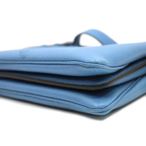 Fendi Peekaboo Pelle Azzurra