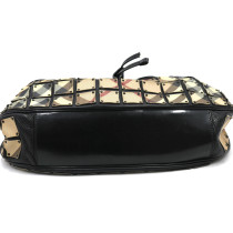 Burberry Hobo Pelle Nera e Check