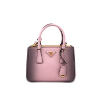 Prada Galleria Pelle Saffiano Rosa e Grigia