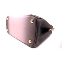 Prada Galleria Pelle Saffiano Rosa e Grigia