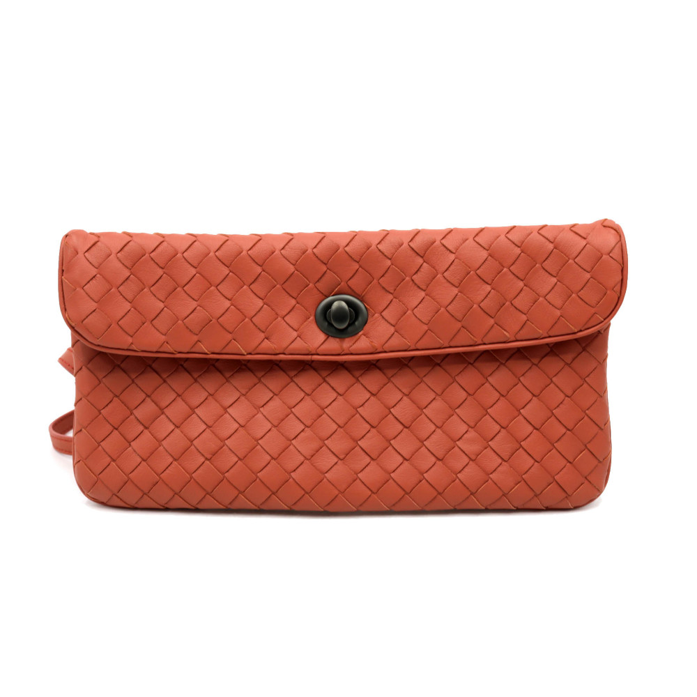 Bottega Veneta Pochette Pelle Salmone