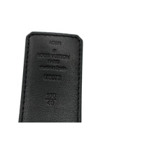 Louis Vuitton Cintura Initiales Tela Grigia