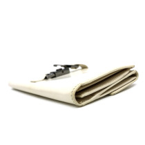 Gucci Portafoglio Pelle Panna