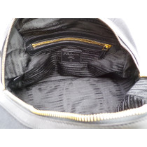 Prada Bowling Jacquard Tessuto Nero