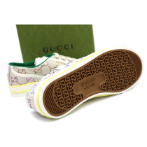 Gucci Sneakers Tela Ghiaccio e Multicolor