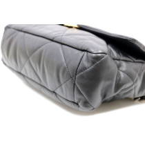 Chanel 19 Grande Pelle Nera