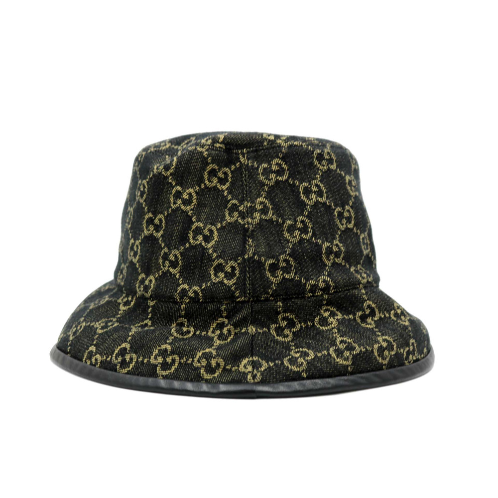 Gucci Cappello Denim GG Blu