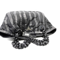 Prada Shopping Tela Vela Nera