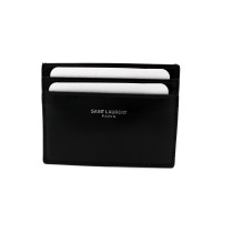 Saint Laurent Portacarte Pelle Nera