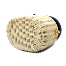 Dior Wicker Vanity Pelle in Rattan Beige