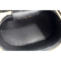 Dior Wicker Vanity Pelle in Rattan Beige