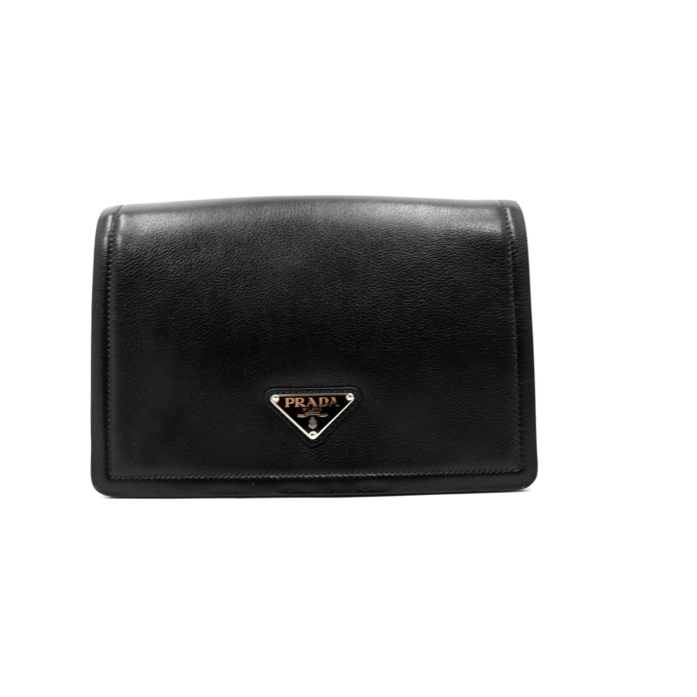 Prada Tracolla Pelle Nera